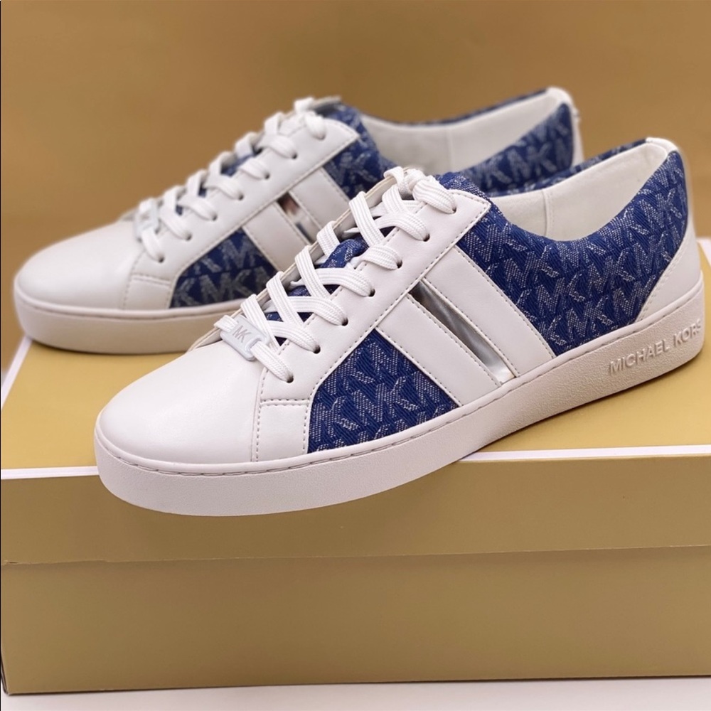 Michael Kors Denim Sneakers - Picture 6 of 8